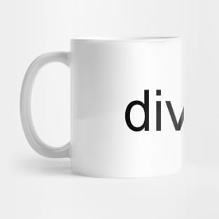 Verified Diva (Black Text) Mug